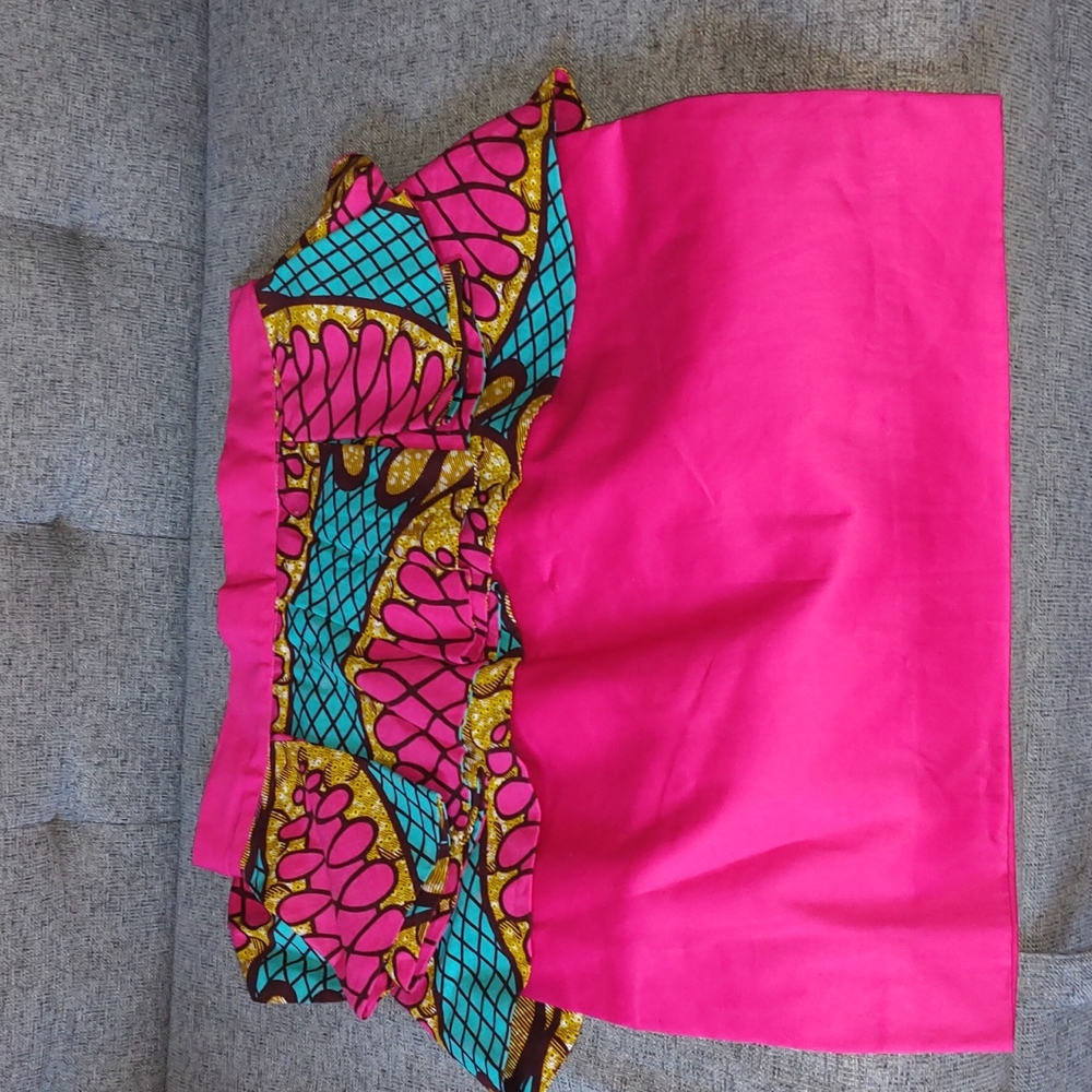 Ladies African peplum skirt